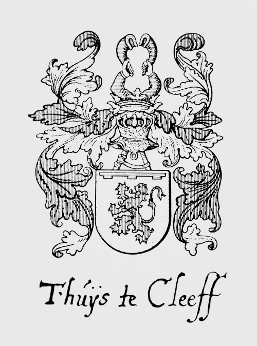 Huis te Cleeff at the foot of the Schwanenburg - Cleve